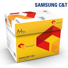 삼성물산 프리미엄 A4 80g 2500매 1박스, 삼성 A4용지 복사용지 80g 2500매 1박스