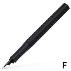 파버카스텔 만년필 그립에디션 올블랙 F 140963 각인선택, 각인추가 : +