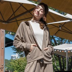 뒤란 담비 캐주얼 집업 푸드 재킷 5146@무심히 걸치면 패션이 되는 트레이닝복 재킷!!가을감성 뿜뿡~귀욤귀욤~일상룩~러닝~여행룩~간절기 후드재킷__뉴코아울산점 뒤란