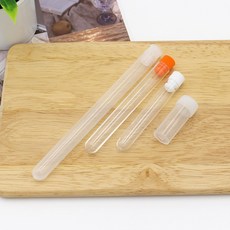 바늘통 비즈바늘보관통 시침핀보관, 1개, 투명