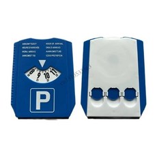 제설기 머 도구 시계 메모 디스크 반납 주차 긁는 미터기 시간 얼음, 1개