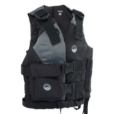 HeleiWaho 浮力衣 助浮衣 救生衣 浮潛背心 兒童 WATERCROSS, M (成人)