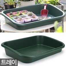 세인화분 대형 화분 육묘 모종 분갈이 트레이 - 저면관수 원예 매트 운반 플라스틱 파종 도구 용품 가드닝, Sein_대형원예트레이, 1개