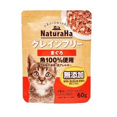 NaturaHa 喵樂事 鮪魚 貓餐包 無添加 穀物添加 60g, 5個