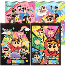 디자인펌프 캐릭터 큰 종합장 랜덤1개 문구용품