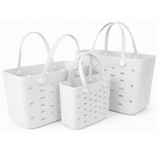 소프트엣지 EVA 경량 젤리백, 화이트