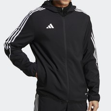 adidas 愛迪達 Wind breaker防風連帽夾克 HZ9066 黑色