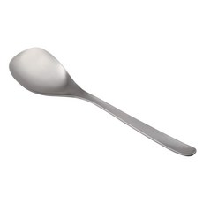 柳宗理 不鏽鋼公匙 公菜匙 大湯匙 沙拉湯匙 24.8cm 日本製, 不鏽鋼原色, 1個