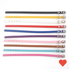 반려동물 외출 심플한 애완용 벨트식 목줄, 연핑크