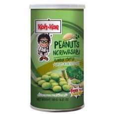 大哥豆 (80/90/180g) - 多種口味酥脆黃豆零食, 1個, 罐裝 芥末180g-罐裝