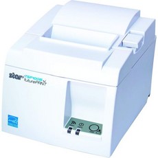 Star Micronics TSP143IIIU USB 감열식 영수증 프린터(장치 및 Mfi 포트 자동 절단기 내부 전원 공급 장치 포함) - 흰색(리뉴얼), Bluetooth_White