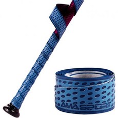 인섬 야구 배트 그립 테이프 소프트볼 랩 1.1mm, Blue, Blue