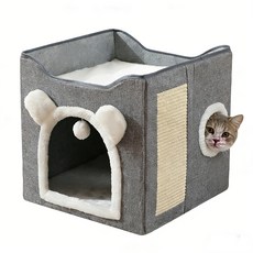 접이식 캣타워, 1개, 회색