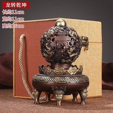 純銅鼎招財擺件寶鼎, 1件, 至尊乾坤鼎古銅小號:如圖所示
