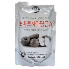 토마토 사과 저온착즙100 국내산 당근즙 1박스 식품 과일류 모던 특대형 100ml 30포 1개