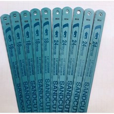 BOSCO瑞典24T職業用手鋸片 12吋/300MM 鐵鋸片 (30支/組) - 高碳鋼材質、快速排屑、適用多種金屬, 1個, 18T,含稅, 18T