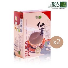 裕大仙草奶茶即溶包台灣在地農特產美食伴手禮, 1個, 5包入x2