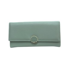 韓系磁吸釦長皮夾 多分層零錢包 高質感女生長夾