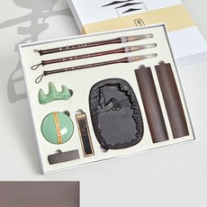 연습용 수묵화 족제비모 세필 한국화 캘리그라피 한자, 1개, 서예 문방사보 오리지널 디자인