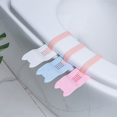 코일리룸 모든변기호환 화장실 변기 커버 손잡이 뚜껑 위생 손잡이 레버 변기 부속품 3p, 3종세트