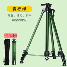 鋁合金便攜折疊畫架 4K畫板 素描套裝美術工具, 青檸綠畫架【升級材質 輕便耐用】