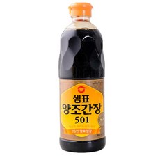 샘표 양조간장 501 860ml 불고기 엄마손맛, 1개