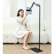핸드폰 휴대폰거치대 거치대 태블릿 아이패드 스탠드 침대 자바라, 본상품