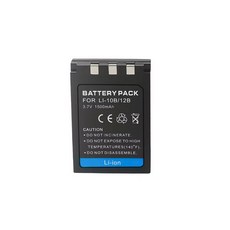 호환 2pcs li-10b li-12b 배터리 올림푸스 li 10b li12b c-50, 1x Battery, 01 1x Battery