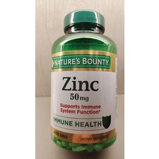 自然之寶鋅片50mg 400錠 - 維持能量正常代謝，增強體力, 400個, 50mg