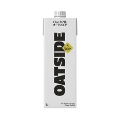 Oatside 咖啡師燕麥奶，無乳糖，高纖維，冷熱皆宜，咖啡愛好者首選, 6個, 1L