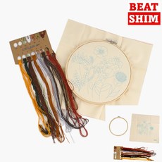 프랑스자수 수예자수패키지 입문diy세트키트