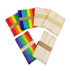 ALOHA-STORE 아이스크림막대 우드스틱, 일반(대)