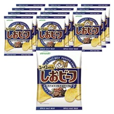 Yamayoshi 香料鹽牛肉洋芋片, 12個, 47g