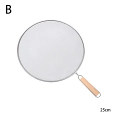 기름 튀김 방지망 냄비 프라이팬 조리용 오일 커버 주방 도구 기름 튀김 방지 스크린 메쉬, 04 B