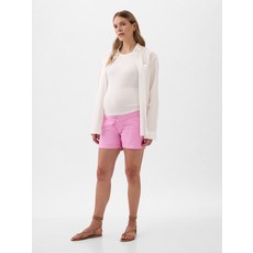 갭 마터니티 리넨 코튼 쇼츠 731481