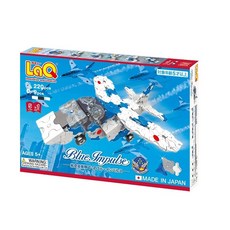 LaQ Blue Impulse 藍色衝擊波積木組 220pcs, 1盒