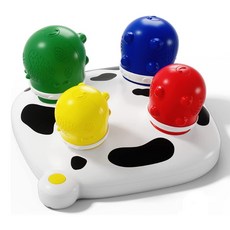 Top Bright 特寶兒 乳牛顏色配對插插樂 顏色認知 益智玩具 手眼協調, 1個