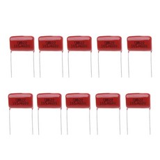 10pcs CBB22 105J 400V 금속 화 된 필름 커패시터 1UF P20mm 박막 커패시터