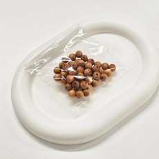 생활공예 원형우드비즈 8mm 구슬세트