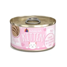 Weruva唯美味 貓肉泥主食貓罐 85g PATE肉泥 幼貓營養 主食罐 貓罐頭, 1個, 幼貓肉泥罐-壯壯雞胸肉,缺貨自動換口味 勿接受勿下單