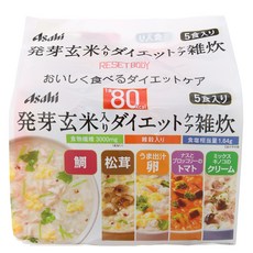 Asahi 朝日 發芽玄米雜燴粥 5款入, 1袋