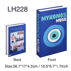 여행 시리즈 가짜 책 장식 커피 테이블 거실 패션 소품 홈 인테리어 모델 룸 IBIZA CAPRI, 02 Not Open, 24 IR130