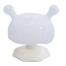 英國 Mombella Q比蘑菇固齒器 啾比小蘑菇固齒器 媽貝樂 矽膠 固齒器 香菇固齒器 小蘑菇 磨牙玩具 咬咬樂, 天空藍 / 2125, 1個