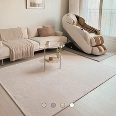 호이데코 워셔블 도트롱 러그 - 4color, 토피 브라운