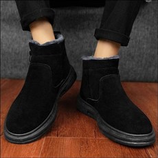 남성 방한부츠 기모운동화 옆지퍼 워커 겨울 털신발 got+998Ls