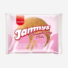 삼립 잼있는 미니딸기쿠키, 16g, 60개