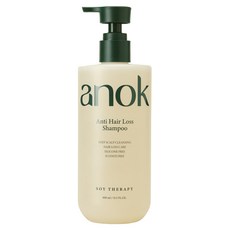 [콜마PICK] 아녹 소이테라피 샴푸 13종 비건 단백질 딥스케일링 탈모완화, 1개, 400ml