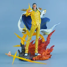 원피스 키자루 애니피규어 액션피규어 스태츄 PVC 28cm, 보르살리노, 박스 포함, 중국 본토