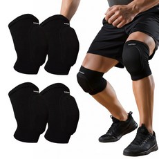 [쫀쫀하고통기성갑] 군인 무릎보호대 팔꿈치보호대 세트 군대 입대 훈련소 준비물 각개 전투 엘보 보호대, 블랙, 1개