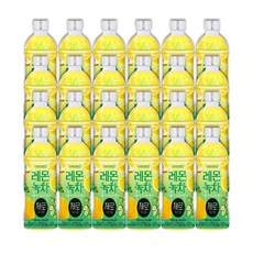 웰그린 스위츠 레몬녹차 제로 페트음료, 24개, 500ml